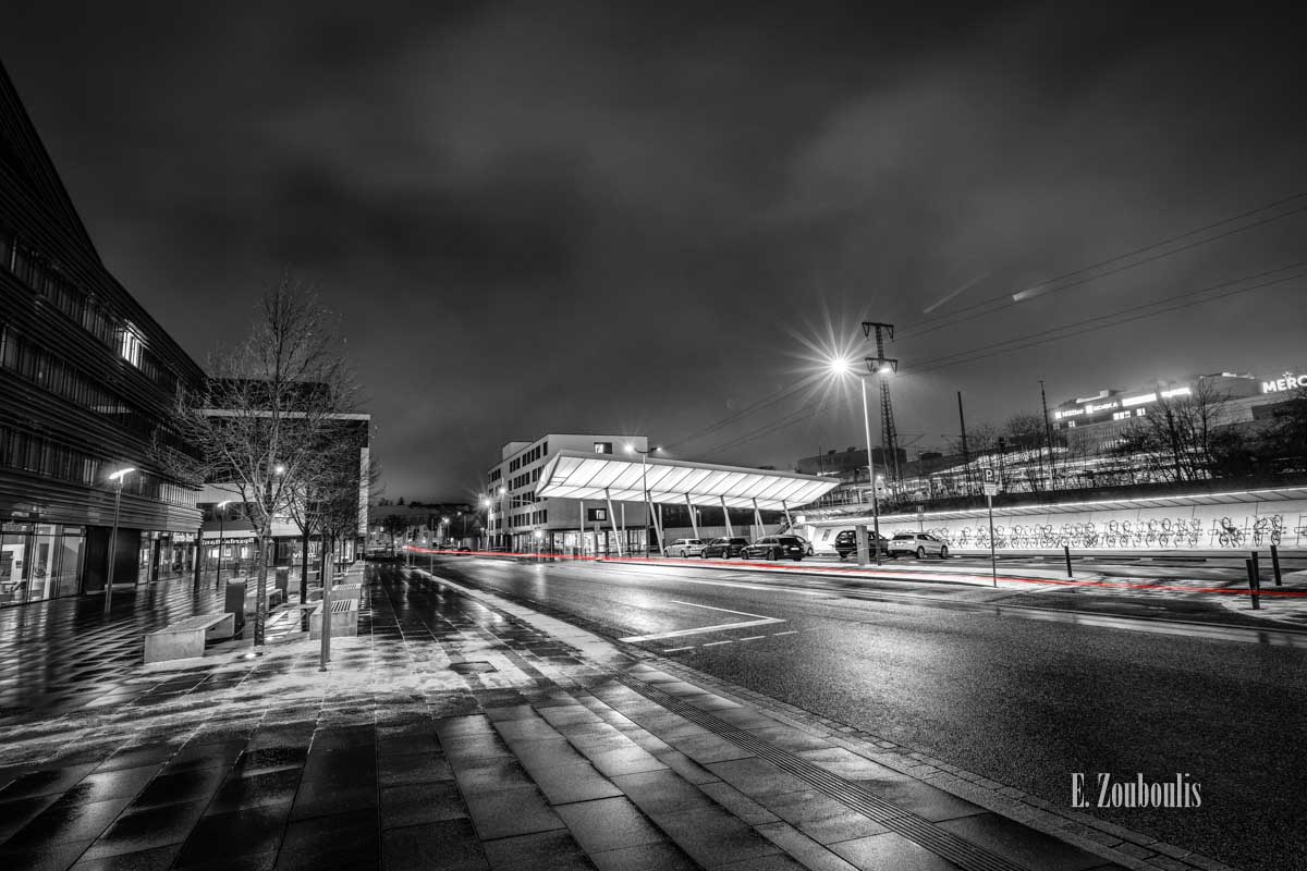 Böblingen Rückseite vom Bahnhof im Winter Böblingen Rückseite vom Bahnhof im Winter
