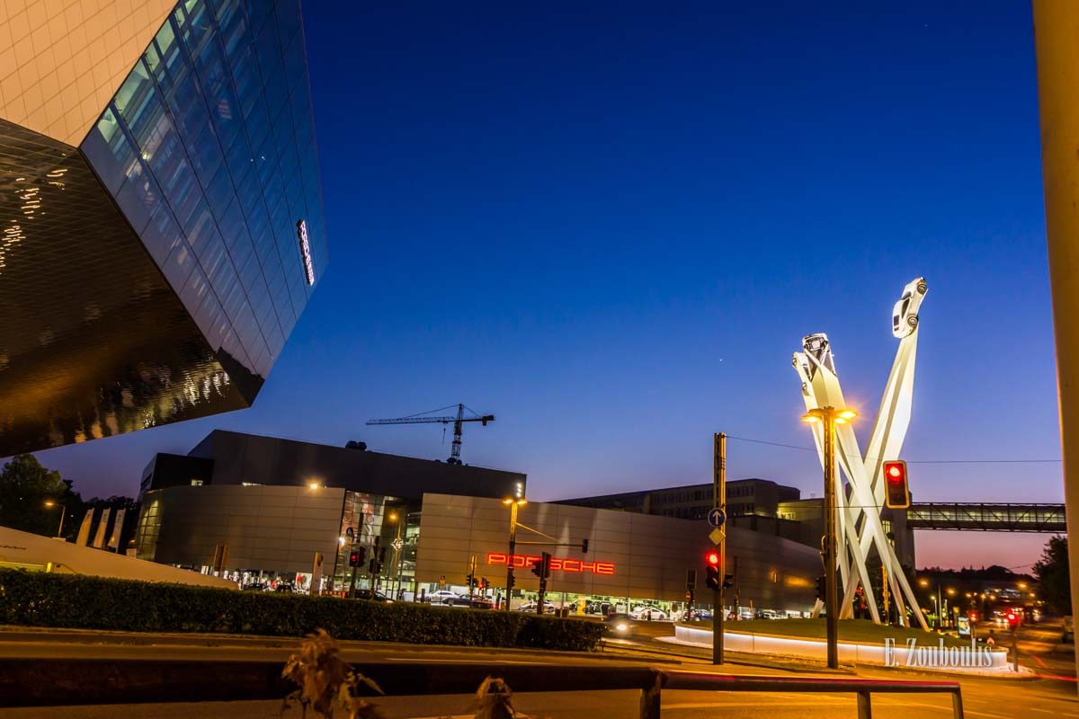 Timelapse Aufnahmen in Stuttgart am Porscheplatz