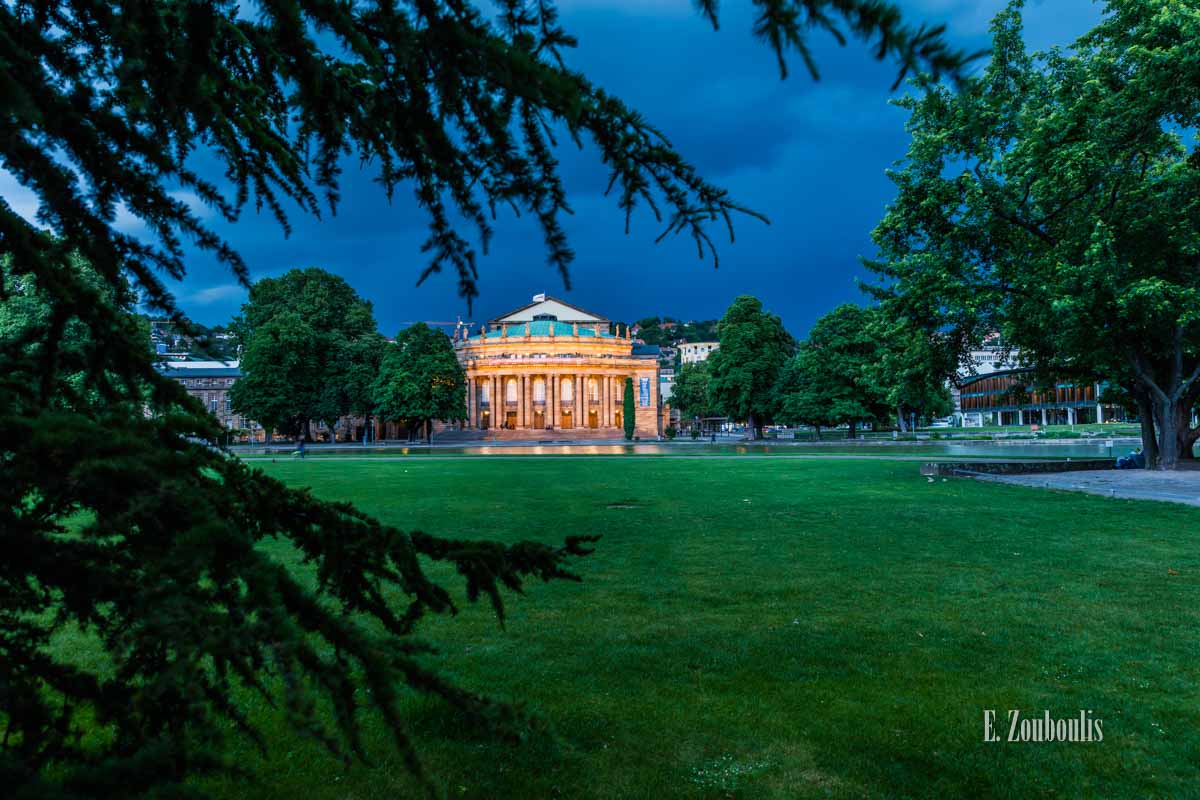 Timelapse Aufnahmen in Stuttgart an der Staatsoper